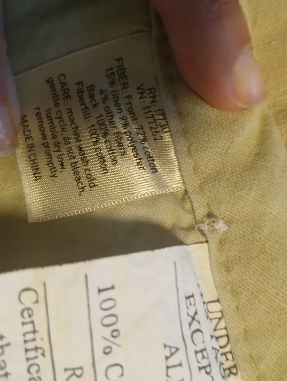 Woolrich Twin Patchwork Quilt With Sham ( Option A)